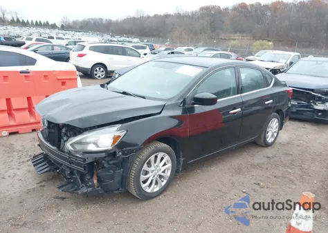 2018 Nissan Sentra Sv from USA, damaged, VIN 3N1AB7AP8JY261504